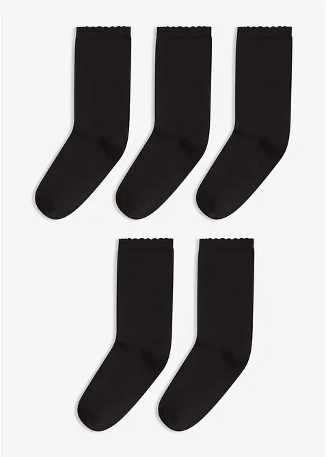 Calzini con cotone biologico (pacco da 5 paia), bonprix
