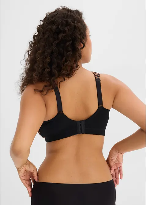 Reggiseno contenitivo senza ferretto con spalline imbottite, bonprix