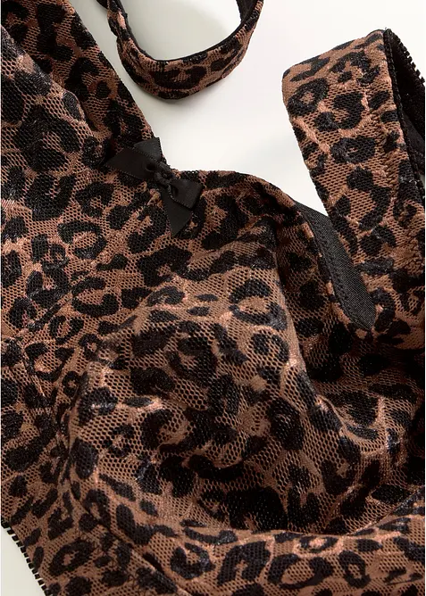 Reggiseno contenitivo senza ferretto con spalline imbottite, bonprix