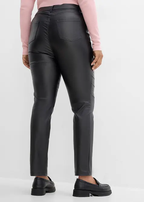 Pantaloni pancia piatta in bengalina rivestita di misto viscosa, bonprix