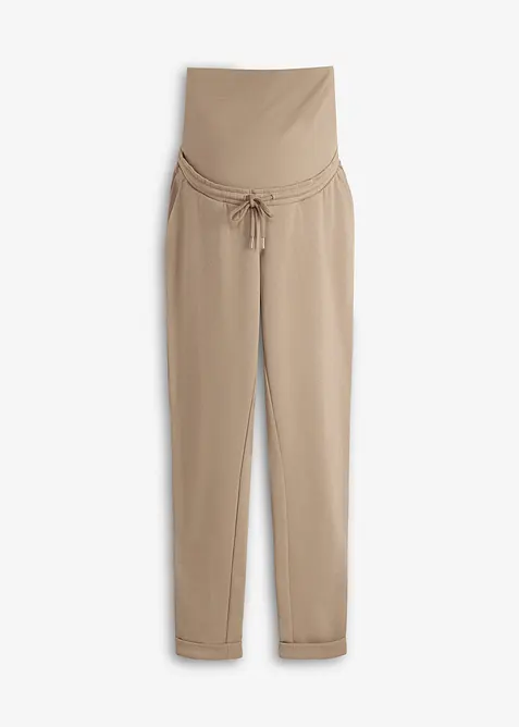 Pantaloni da jogging pr&eacute;maman comodi in cotone biologico, bonprix