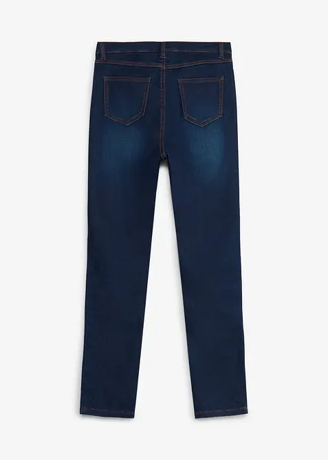 Jeans skinny super elasticizzati, vita media, bonprix