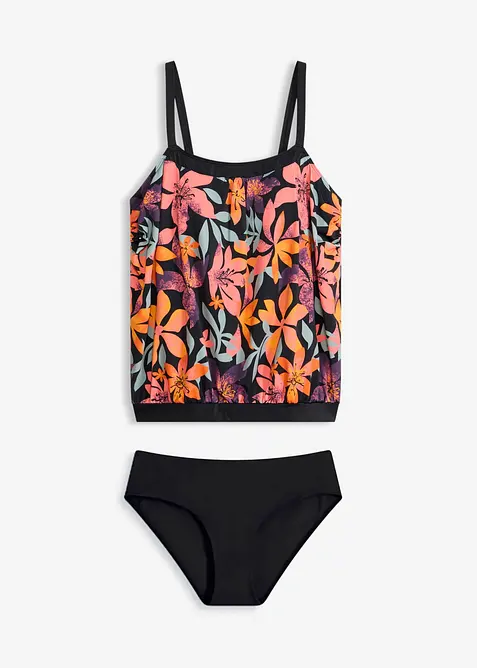 Tankini oversize con spalline regolabili (set 2 pezzi), bonprix