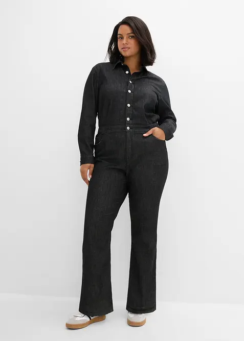 Tuta in jeans, bonprix