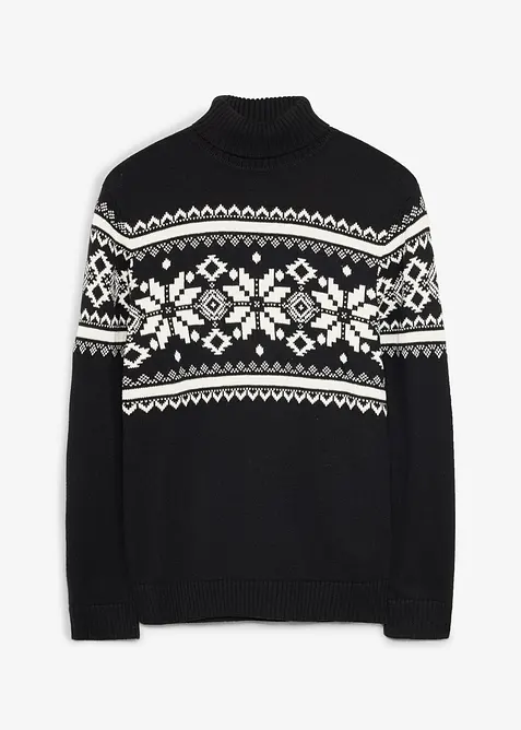 Maglione norvegese in puro cotone, bonprix
