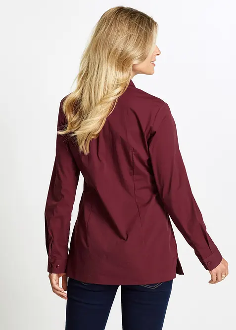 Camicetta elasticizzata lunga, bonprix