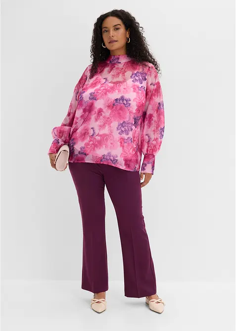 Blusa con fiocco, bonprix