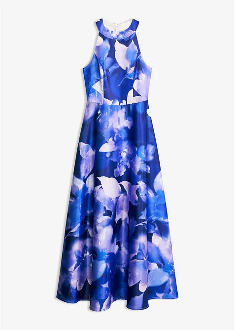Abito lungo in satin lucido, bonprix