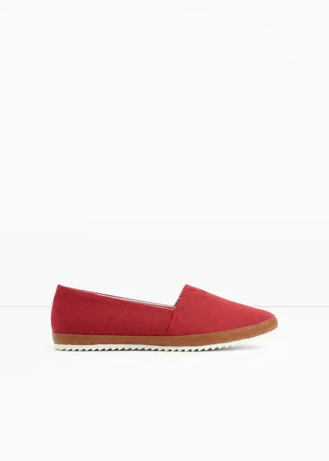 Slip on in tela di cotone, bonprix