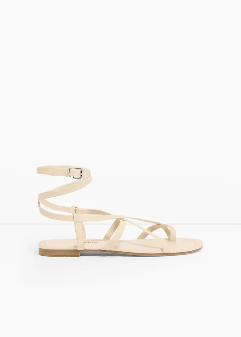 Sandali con cinturini intrecciati, bonprix