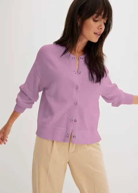 Cardigan in puro cotone, bonprix
