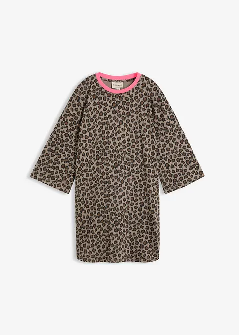 Maglia lunga oversize in puro cotone biologico, bonprix