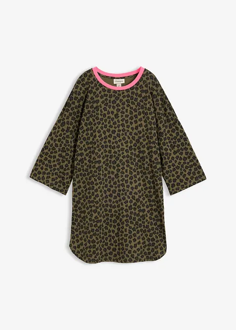Maglia lunga oversize in puro cotone biologico, bonprix
