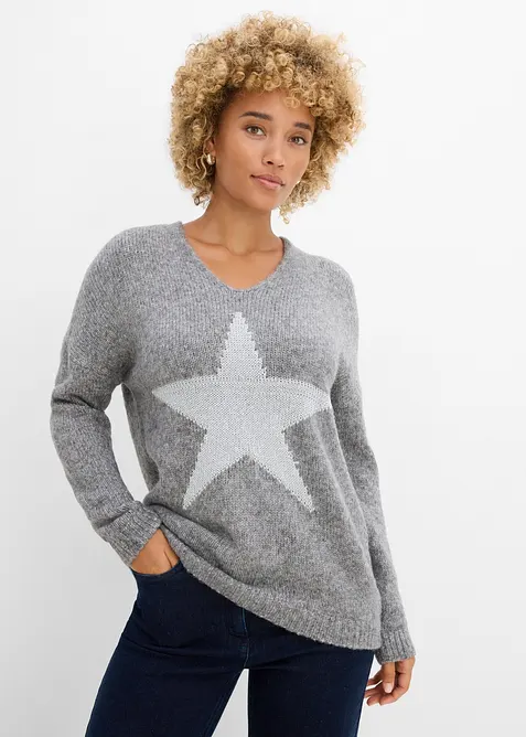 Maglione con stella, bonprix
