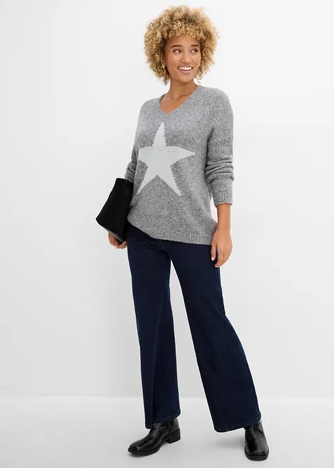 Maglione con stella, bonprix