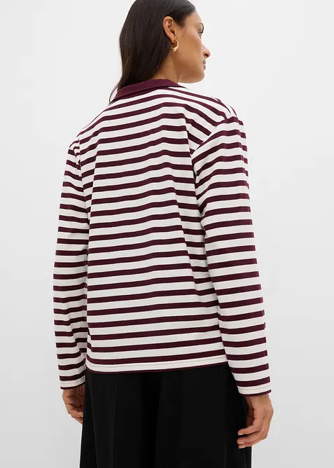 Polo 2 in 1 con scollo a V, bonprix
