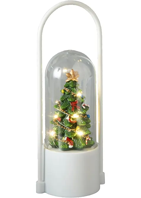 Soprammobile LED albero di Natale con cupola di vetro, bonprix