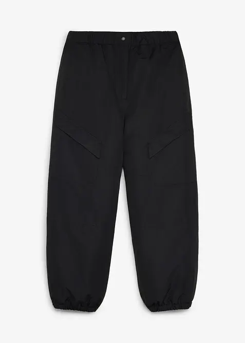Pantaloni cargo funzionali impermeabili con fodera calda, bonprix