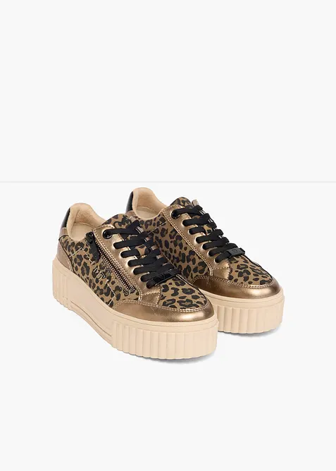 Sneaker Marco Tozzi con dettagli animalier, Marco Tozzi