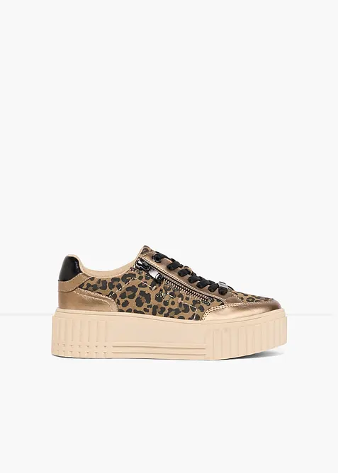 Sneaker Marco Tozzi con dettagli animalier, Marco Tozzi