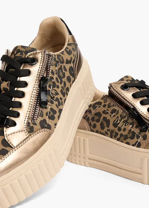 Sneaker Marco Tozzi con dettagli animalier, Marco Tozzi