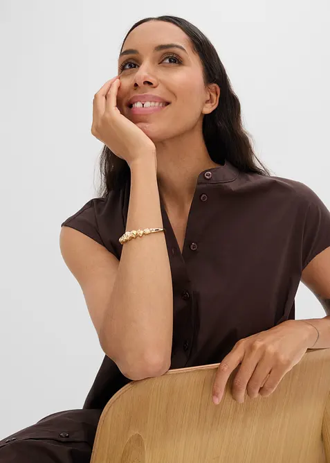 Bracciale rigido con dettaglio a onde, bonprix