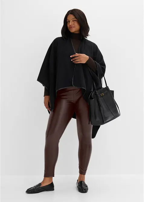 Leggings termici in similpelle, bonprix