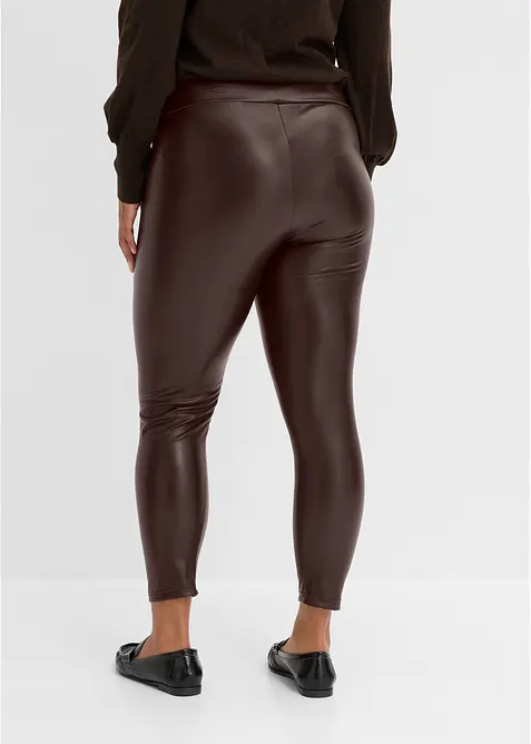 Leggings termici in similpelle, bonprix
