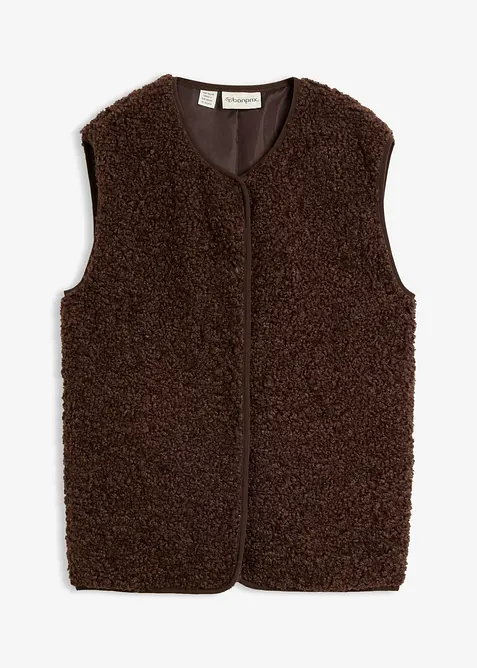 Gilet teddy, bonprix