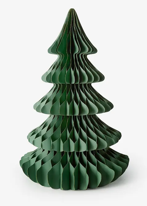 Decorazione di carta a forma di albero di Natale, bonprix