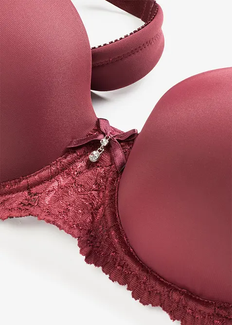 Reggiseno con coppe preformate e spalline imbottite, bonprix