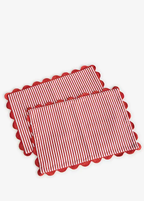 Tovagliette americane in cotone biologico (pacco da 2), bonprix
