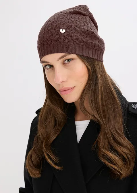 Berretto con cachemire, bonprix