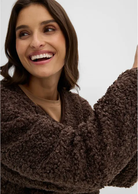 Giacca teddy, bonprix