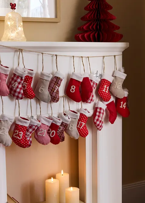 Calendario dell'Avvento con calzini, bonprix