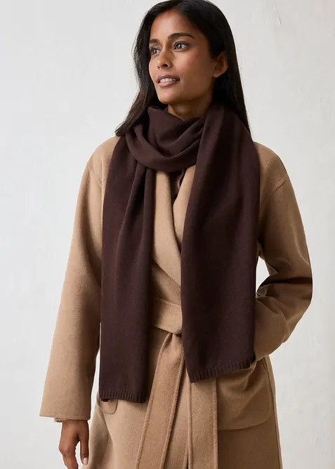 Sciarpa in filato fine con lana merino, bonprix