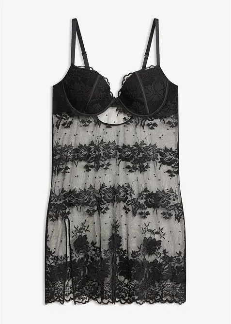 Abito in pizzo con ferretto, bonprix
