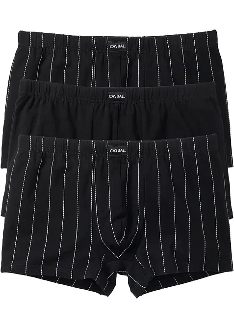 Boxer aderenti con cotone (pacco da 3), bonprix