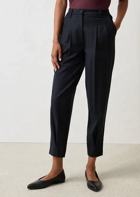 Pantaloni con percentuale di morbida lana, bonprix