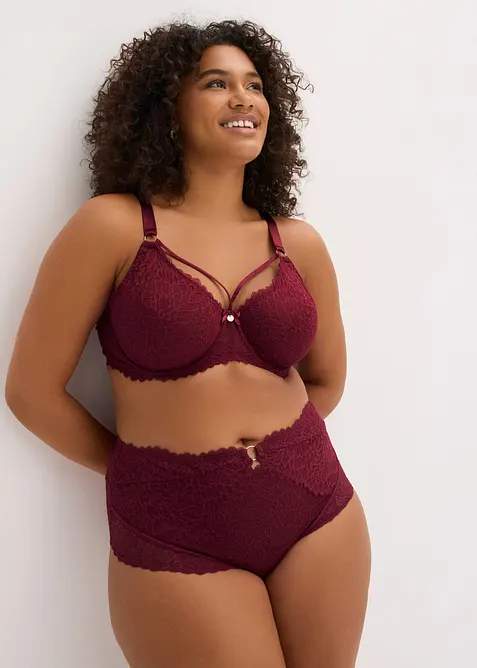 Reggiseno minimizer con fascette decorative, bonprix