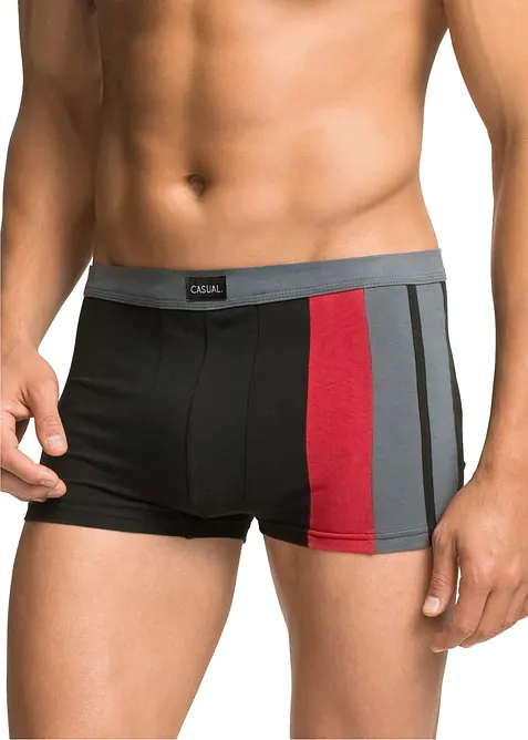 Boxer aderenti con cotone (pacco da 3), bonprix