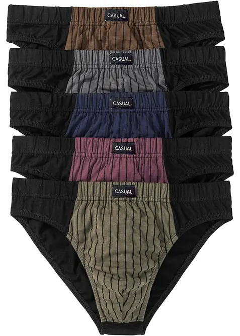 Slip in cotone morbido (pacco da 5), bonprix