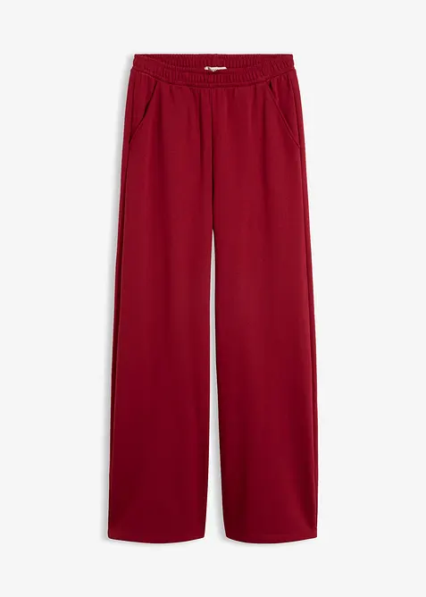 Pantaloni in felpa di misto cotone, bonprix