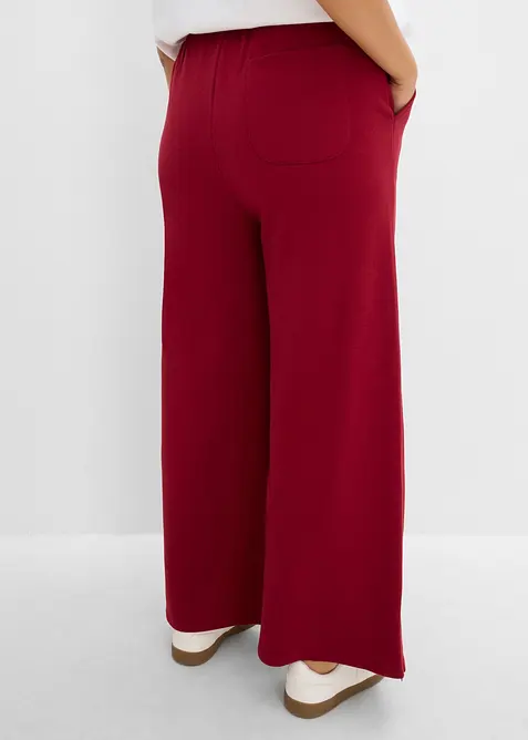 Pantaloni in felpa di misto cotone, bonprix