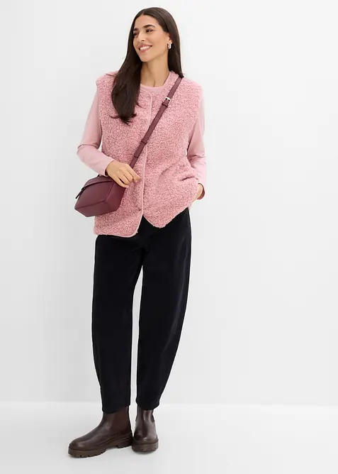 Gilet teddy, bonprix