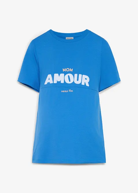 Maglia pr&eacute;maman / da allattamento 2 in 1 in cotone biologico, bonprix