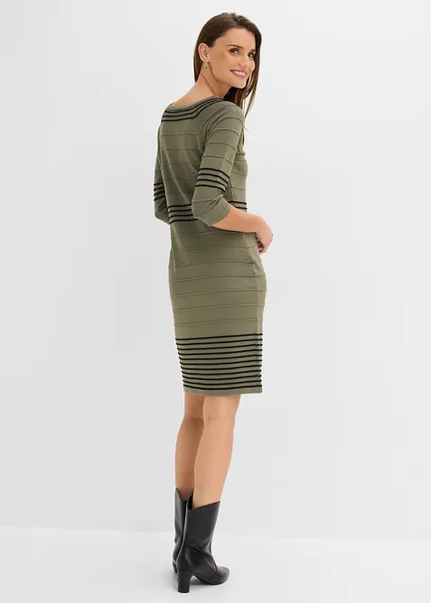 Abito in maglia di misto viscosa morbido, bonprix