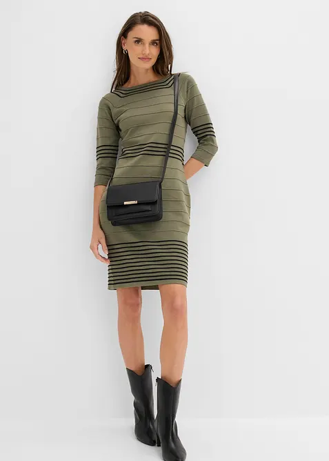 Abito in maglia di misto viscosa morbido, bonprix