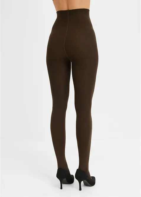 Collant termici con morbido pile, 140 den, bonprix
