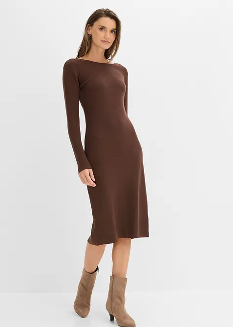 Abito in maglia di misto viscosa, bonprix